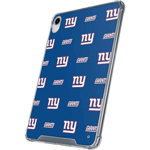 NFL New York Giants Blitz Series iPad 11th Gen (2025) Clear Case