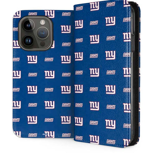 NFL New York Giants Blitz Series iPhone 15 Pro Folio Case