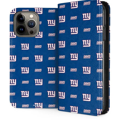 NFL New York Giants Blitz Series iPhone 15 Pro Max Folio Case