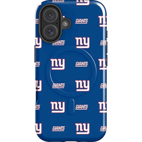 NFL New York Giants Blitz Series iPhone 16 Magsafe Impact Case