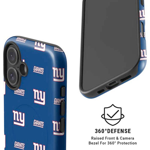 NFL New York Giants Blitz Series iPhone 16 Magsafe Impact Case
