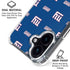 NFL New York Giants Blitz Series iPhone 16 Plus Clear Case