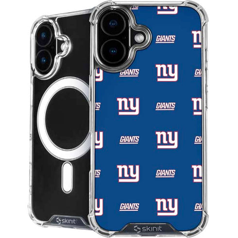 NFL New York Giants Blitz Series iPhone 16 Plus MagSafe Case