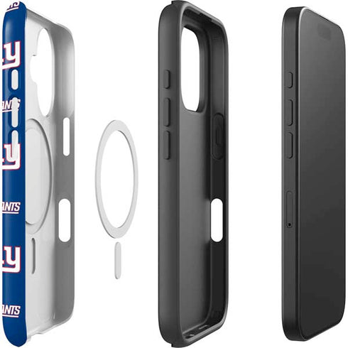 NFL New York Giants Blitz Series iPhone 16 Plus Magsafe Impact Case