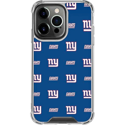 NFL New York Giants Blitz Series iPhone 16 Pro Clear Case