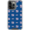 NFL New York Giants Blitz Series iPhone 16 Pro Clear Case