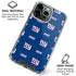 NFL New York Giants Blitz Series iPhone 16 Pro Max Clear Case