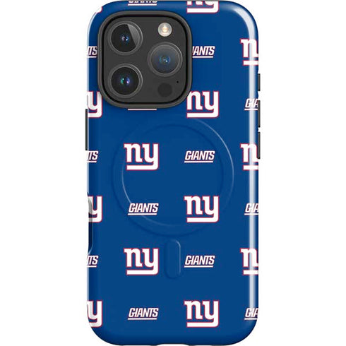 NFL New York Giants Blitz Series iPhone 16 Pro Max Magsafe Impact Case