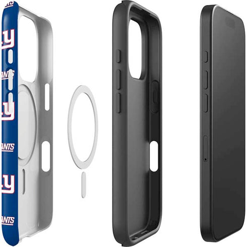 NFL New York Giants Blitz Series iPhone 16 Pro Max Magsafe Impact Case