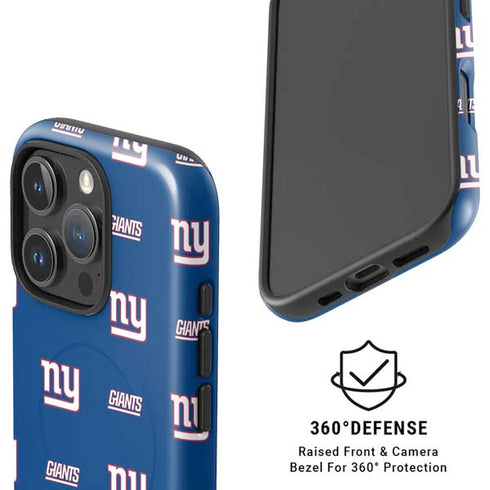 NFL New York Giants Blitz Series iPhone 16 Pro Max Magsafe Impact Case