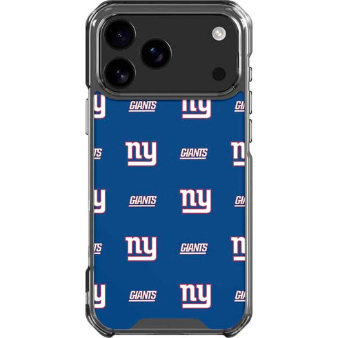 NFL New York Giants Blitz Series iPhone 18 Pro Max Clear Case