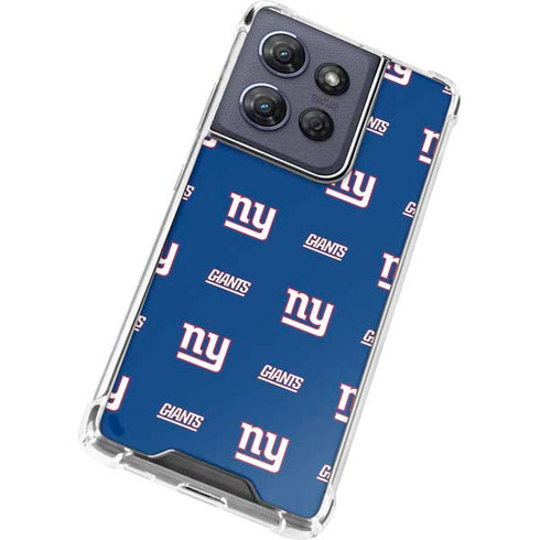 NFL New York Giants Blitz Series Moto G Play 5G (2025) Clear Case