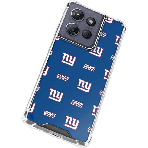 NFL New York Giants Blitz Series Moto G Power 5G (2025) Clear Case