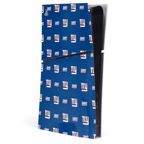 NFL New York Giants Blitz Series PS5 Slim Digital Edition Console Skin