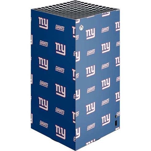 NFL New York Giants Blitz Series XBox Series X Digital Edition Console Skin