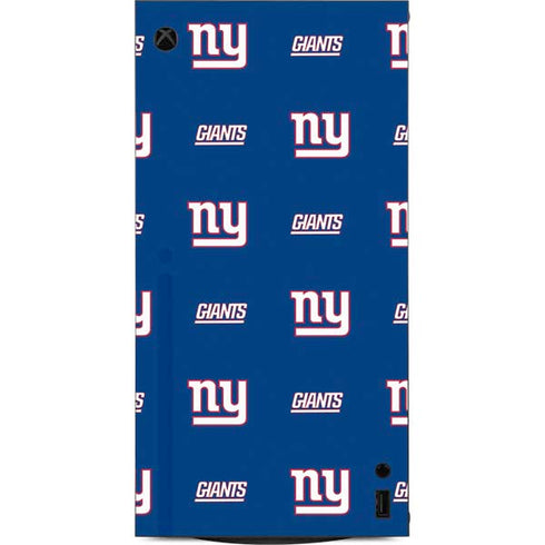 NFL New York Giants Blitz Series XBox Series X Digital Edition Console Skin