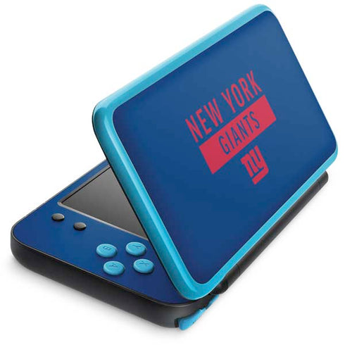 NFL New York Giants Blue Performance Series Nintendo Skins