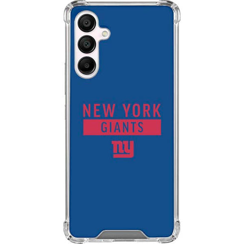 NFL New York Giants Blue Performance Series Galaxy A16 5G Clear Case