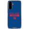 NFL New York Giants Blue Performance Series Galaxy A36 5G Clear Case