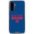 NFL New York Giants Blue Performance Series Galaxy A36 5G Clear Case