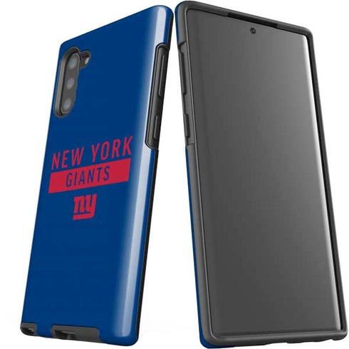 NFL New York Giants Blue Performance Series Galaxy Note 10 Pro Case