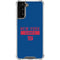 NFL New York Giants Blue Performance Series Galaxy S22 Plus Clear Case