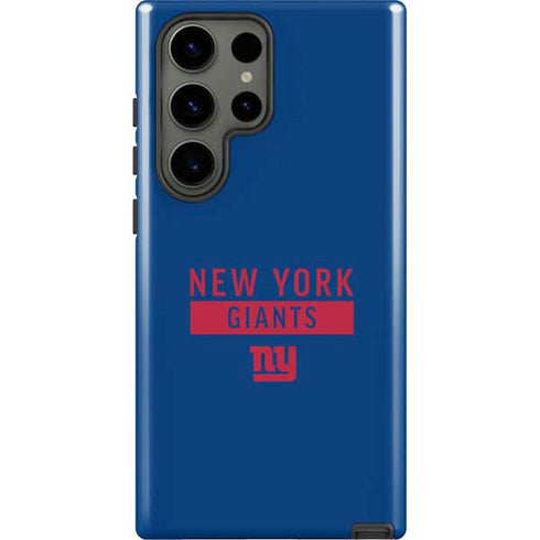 NFL New York Giants Blue Performance Series Galaxy S23 Ultra Pro Case