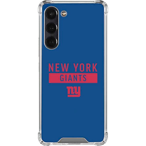 NFL New York Giants Blue Performance Series Galaxy S24 FE Clear Case