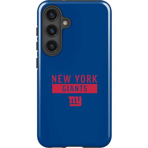 NFL New York Giants Blue Performance Series Galaxy S25 Impact Case
