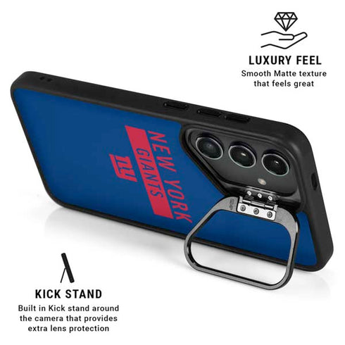 NFL New York Giants Blue Performance Series Galaxy S25 Kickstand Case