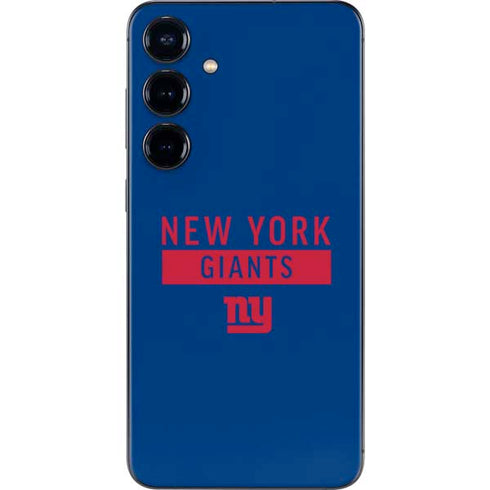 NFL New York Giants Blue Performance Series Galaxy S25 Skin