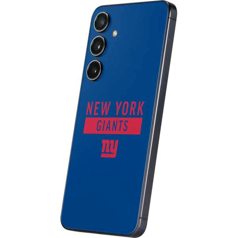 NFL New York Giants Blue Performance Series Galaxy S25 Skin
