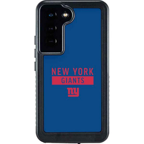 NFL New York Giants Blue Performance Series Galaxy S24 Waterproof Case