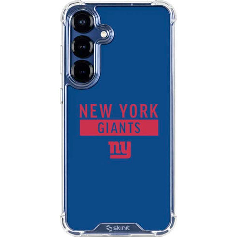 NFL New York Giants Blue Performance Series Galaxy S25 Clear Case
