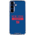 NFL New York Giants Blue Performance Series Galaxy S25 Clear Case
