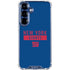 NFL New York Giants Blue Performance Series Galaxy S25 Plus Clear Case