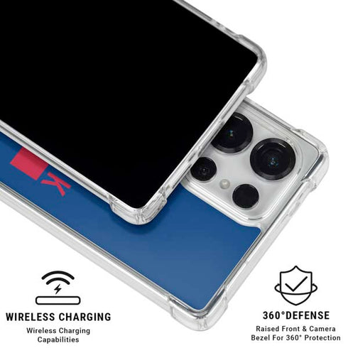 NFL New York Giants Blue Performance Series Galaxy S26 Ultra Clear Case