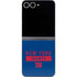 NFL New York Giants Blue Performance Series Galaxy Z Flip6 Skin