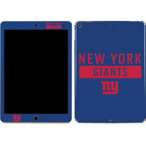 NFL New York Giants Blue Performance Series iPad Skins