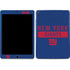NFL New York Giants Blue Performance Series iPad Skins
