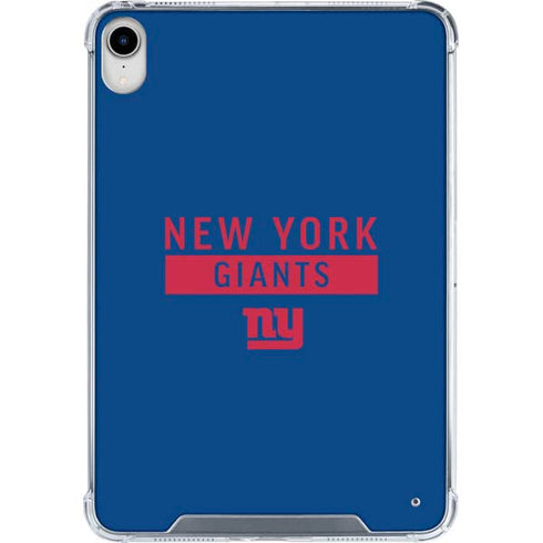 NFL New York Giants Blue Performance Series iPad 11th Gen (2025) Clear Case