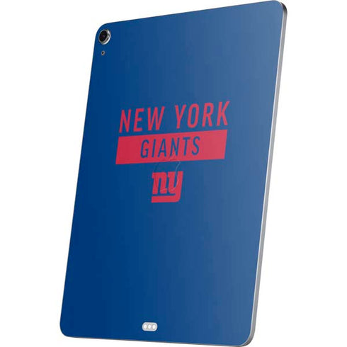 NFL New York Giants Blue Performance Series Apple iPad Air Skin