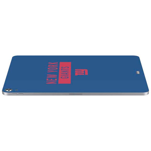 NFL New York Giants Blue Performance Series Apple iPad Air Skin