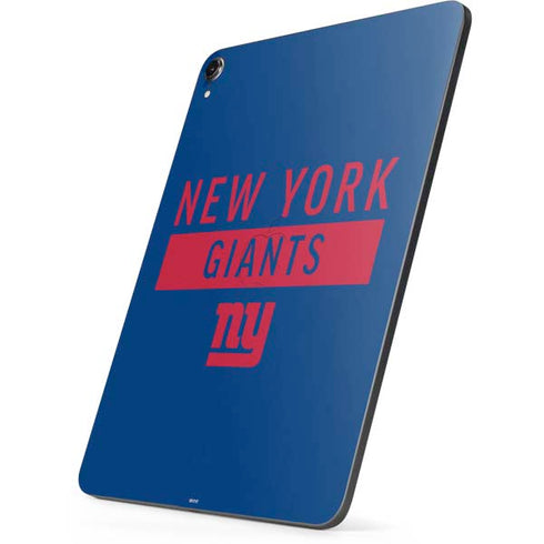 NFL New York Giants Blue Performance Series Apple iPad Pro Skin