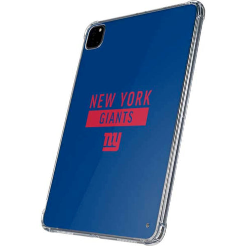 NFL New York Giants Blue Performance Series iPad Pro 11in (2024) Clear Case