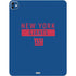 NFL New York Giants Blue Performance Series iPad Pro 13in M4 (2024) Skin