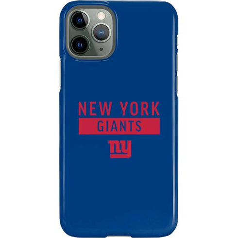 NFL New York Giants Blue Performance Series iPhone 11 Pro Lite Case