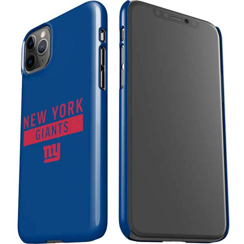 NFL New York Giants Blue Performance Series iPhone 11 Pro Max Lite Case