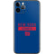 NFL New York Giants Blue Performance Series iPhone 11 Pro Skin