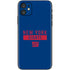 NFL New York Giants Blue Performance Series iPhone 11 Skin